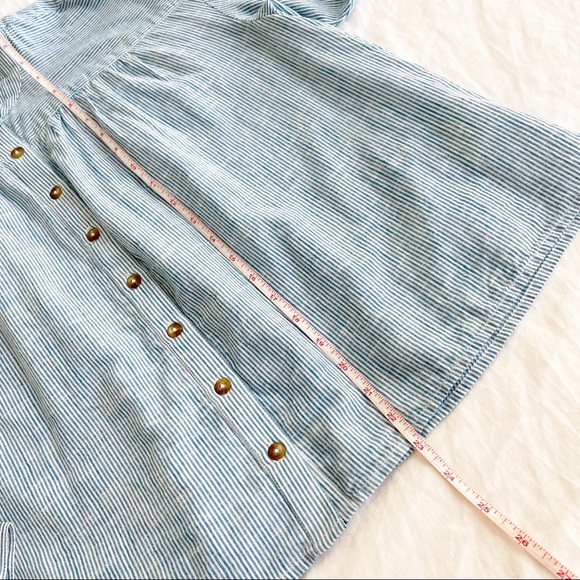 Pilcro Peasant Boho Button Down Top - Picture 7 of 13